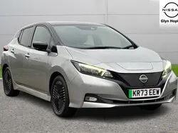 Silver Used 2023 Nissan Leaf Tekna Hatchback | £14,307 (Fair price)