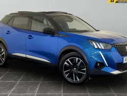 Blue Used 2021 Peugeot 2008 Premium SUV | £12,795 (Fair price)