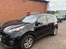 Black Used 2016 Kia Sportage 2 SUV | £5,995 (Fair price)