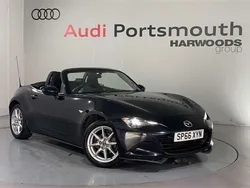 Black Used 2016 Mazda MX5 Cabriolet | £10,490 (A bit pricey)