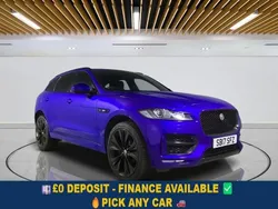 Blue Used 2017 Jaguar F-Pace R-Sport SUV | £14,949 (Fair price)