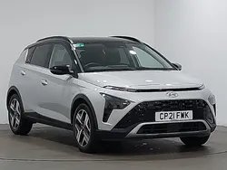 Silver Used 2021 Hyundai Bayon Ultimate SUV | £14,698 (Fair price)