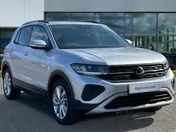 Silver Used 2024 VW T-Cross Match SUV | £21,675 (Fair price)
