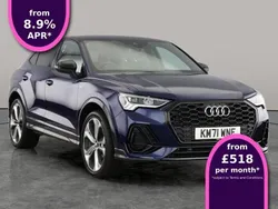Blue Used 2021 Audi Q3 Sportback Black Edition SUV | £31,806 (Fair price)