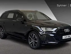 Black Used 2024 Audi Q7 S-Line SUV | £54,500 (Expensive)