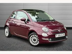 Red Used 2016 Fiat 500 Lounge Hatchback | £5,995 (Fair price)