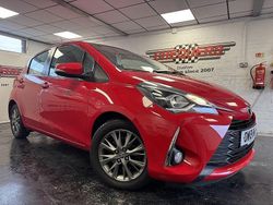 Red Used 2019 Toyota Yaris Hatchback | £11,000 (Fair price)