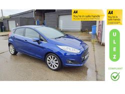 Blue Used 2015 Ford Fiesta Titanium Hatchback | £3,999 (Fair price)