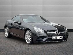 Black Used 2017 Mercedes SLC200 AMG line Cabriolet | £16,895 (Fair price)