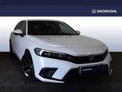 White Used 2023 Honda Civic Advance Hatchback | £28,790 (Fair price)