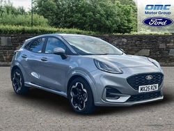 Silver Used 2025 Ford Puma ST-Line X Hatchback | £22,923