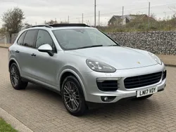 Silver Used 2017 Porsche Cayenne Platinum Edition SUV | £19,950 (Super price)