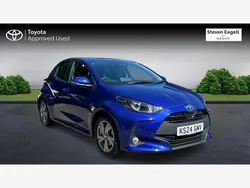 Blue Used 2024 Toyota Yaris Hybrid Hatchback | £17,948 (Good price)