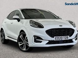 White Used 2020 Ford Puma ST-Line Hatchback | £13,429 (Good price)