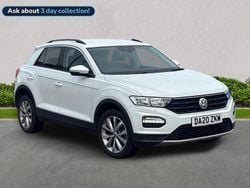 White Used 2020 VW T-Roc SE SUV | £13,799 (Fair price)