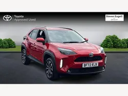 Red Used 2023 Toyota Yaris Hybrid Design Hatchback | £21,053 (Expensive)