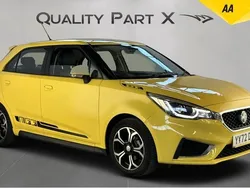 Yellow Used 2022 MG MG3 Exclusive Hatchback | £9,800 (Good price)
