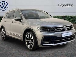 Silver Used 2020 VW Tiguan R-line SUV | £22,585 (Fair price)