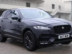 Black Used 2017 Jaguar F-Pace R-Sport SUV | £9,995 (A bit pricey)