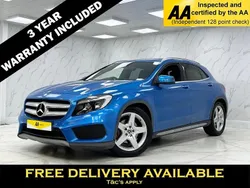 Blue Used 2014 Mercedes GLA250 AMG line SUV | £12,595 (Fair price)