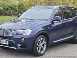 Blue Used 2016 BMW X3 xLine SUV | £13,300 (Fair price)