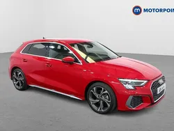 Red Used 2022 Audi A3 S-Line Hatchback | £23,449 (Fair price)