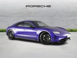 Purple sky metallic New 2025 Porsche Taycan Sedan | £119,900