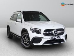White Used 2022 Mercedes GLB220 AMG line SUV | £33,475 (Fair price)
