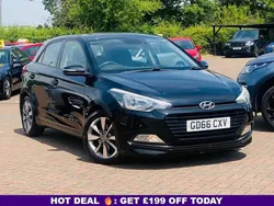 Black Used 2016 Hyundai i20 Edition Hatchback | £4,980 (Fair price)