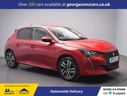 Red Used 2021 Peugeot 208 Allure Premium Hatchback | £13,000 (Fair price)
