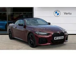 Red Used 2022 BMW M440 Comfort Edition Sedan | £37,995 (Fair price)