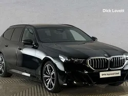 Black Used 2025 BMW 530e M Sport Estate | £55,000
