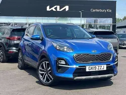 Blue Used 2019 Kia Sportage 4 SUV | £17,495 (Fair price)