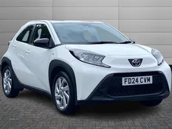 White Used 2024 Toyota Aygo PURE Hatchback | £13,250 (Fair price)
