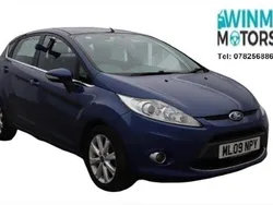 Blue Used 2009 Ford Fiesta Zetec Hatchback | £2,295 (Expensive)