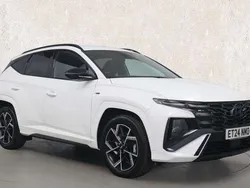 White Used 2024 Hyundai Tucson N Line SUV | £24,556 (Good price)