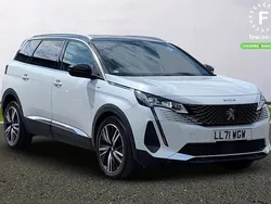 White Used 2021 Peugeot 5008 Premium MPV | £24,199 (Fair price)