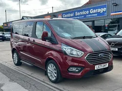 Red Used 2021 Ford Tourneo Custom Titanium MPV | £31,995