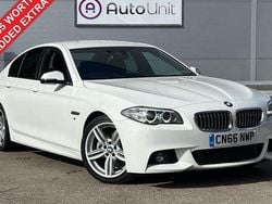 White Used 2016 BMW 520 M Sport Sedan | £10,990 (Fair price)