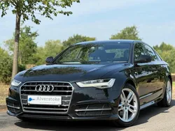 Black Used 2016 Audi A6 S-Line Sedan | £12,994 (Fair price)