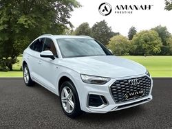 White Used 2021 Audi Q5 Sportback S-Line SUV | £26,990 (Fair price)