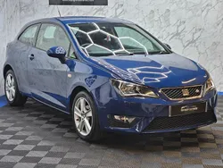 Blue Used 2016 Seat Ibiza FR Sport Coupe | £5,400 (Fair price)