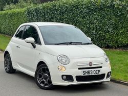 White Used 2013 Fiat 500 S Hatchback | £1,990 (Fair price)