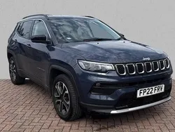 Blue Used 2022 Jeep Compass Limited SUV | £18,410 (Fair price)