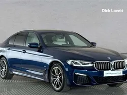 Blue Used 2021 BMW 530e M Sport Sedan | £29,000 (A bit pricey)