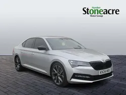 Silver Used 2024 Skoda Superb SportlinePlus Hatchback | £30,500 (Expensive)