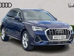 Blue Used 2022 Audi Q3 S-Line SUV | £29,900 (Fair price)