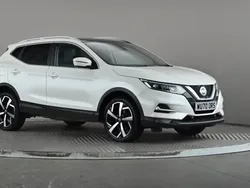 White Used 2020 Nissan Qashqai Tekna SUV | £13,498 (Fair price)