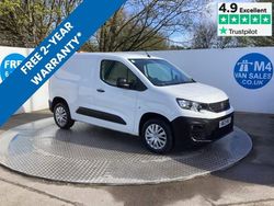 White Used 2021 Peugeot Partner Van | £7,995 (Super price)