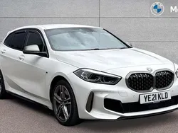 White Used 2021 BMW M135 M Sport Hatchback | £23,592 (Fair price)